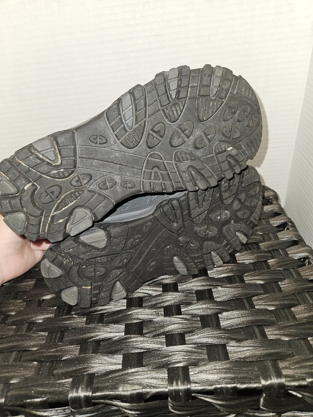 Merrell Gray and Pink Youth Waterproof Hiking Boots
